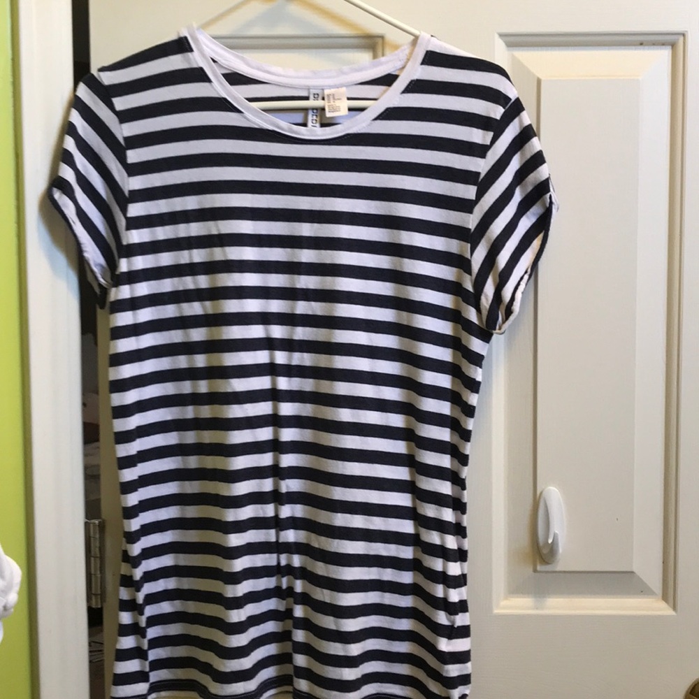 Blue Striped Shirt